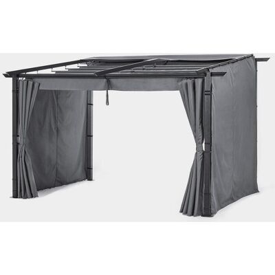 bonprix Sichtschutzwände für Pavillon Wandbefestigung (3-tlg.Set)grau false bonprix Sichtschutzwände für Pavillon Wandbefestigung (3-tlg.Set)grau false