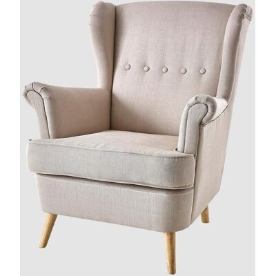 bonprix Ohrensessel - Beige - Bequem bonprix Ohrensessel - Beige - Bequem
