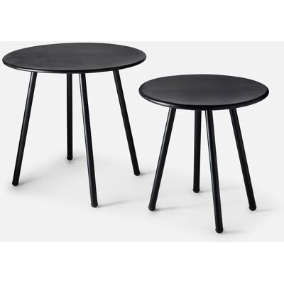 bonprix Gartentisch (2-tlg. Set)schwarz 0false bonprix Gartentisch (2-tlg. Set)schwarz 0false