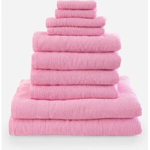 bonprix Baumwoll-Handtuch Set (10-tlg. Set)pink 0 (10-tlg. Set Waschlappen: 30/30 cm, Gästehandtuch 30/50 cm: 30/50 cm, Handtuch 50/100 cm: 50/100 cm, Duschtuch 70/140 cm: 70/140 cm)false bonprix Baumwoll-Handtuch Set (10-tlg. Set)pink 0 (10-tlg. Set Waschlappen: 30/30 cm, Gästehandtuch 30/50 cm: 30/50 cm, Handtuch 50/100 cm: 50/100 cm, Duschtuch 70/140 cm: 70/140 cm)false