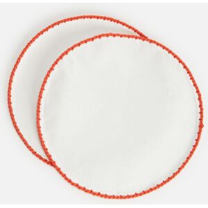 bonprix Tischsets aus Bio Baumwolle mit Cord (2er Pack)rot 0 (ca. 38cm)false bonprix Tischsets aus Bio Baumwolle mit Cord (2er Pack)rot 0 (ca. 38cm)false