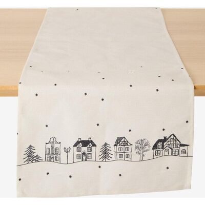 bonprix Tischläufer mit Winter Motiv, wasserabweisendbeige 1 (LxB 140/40 cm)false bonprix Tischläufer mit Winter Motiv, wasserabweisendbeige 1 (LxB 140/40 cm)false
