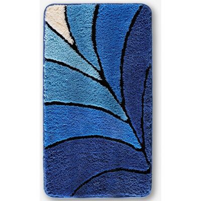 bonprix Badematte mit hohem Florblau 8 (Duschvorlage halbrund 50/80 cm)false bonprix Badematte mit hohem Florblau 8 (Duschvorlage halbrund 50/80 cm)false