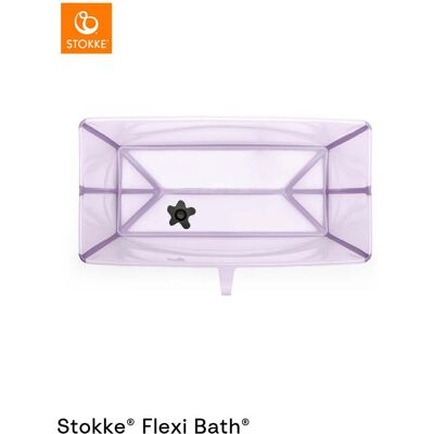 Stokke Bundle Badewanne XL inkl. Badewannensitz Newborn Support lila Stokke Bundle Badewanne XL inkl. Badewannensitz Newborn Support lila