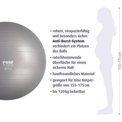 Reer Gymnastikball - Entspannung & Kraft Reer Gymnastikball - Entspannung & Kraft