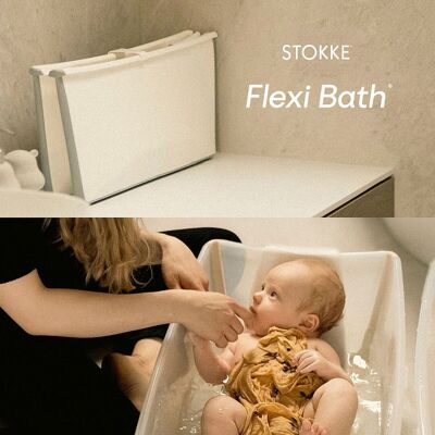 Stokke Bundle Badewanne XL inkl. Badewannensitz Newborn Support blau Stokke Bundle Badewanne XL inkl. Badewannensitz Newborn Support blau