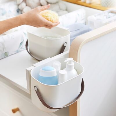 Rotho Babydesign Wickeltisch-Organizer YUMA 3,2 l weiss Rotho Babydesign Wickeltisch-Organizer YUMA 3,2 l weiss