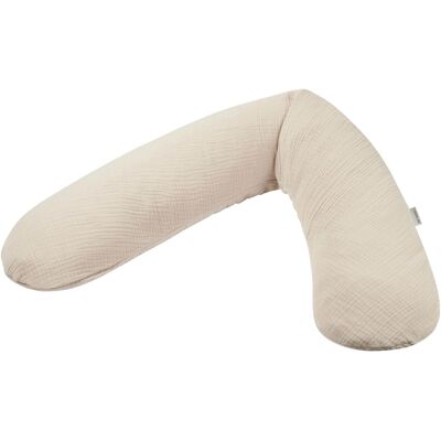 Theraline Stillkissenbezug Musselin 190 cm beige Theraline Stillkissenbezug Musselin 190 cm beige