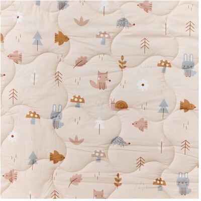 BORNINO HOME Krabbeldecke Jumbo mit wasserfester Unterseite 140x200 cm beige BORNINO HOME Krabbeldecke Jumbo mit wasserfester Unterseite 140x200 cm beige