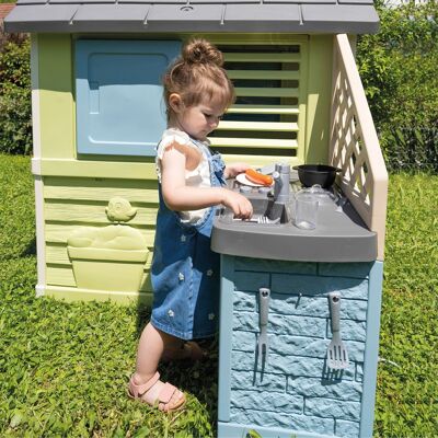 Smoby Spielhaus mit Sommerküche - Spielhaus Smoby Spielhaus mit Sommerküche - Spielhaus