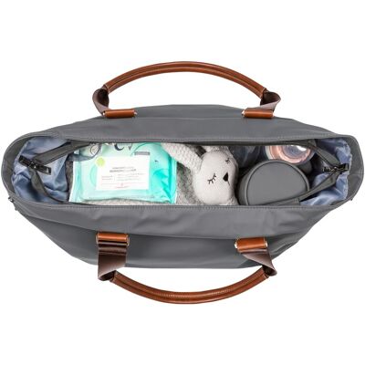 2hearts Wickeltasche Shopper grau 2hearts Wickeltasche Shopper grau