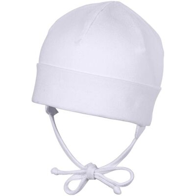 Sterntaler Mütze mit Bindeband weiss Sterntaler Mütze mit Bindeband weiss