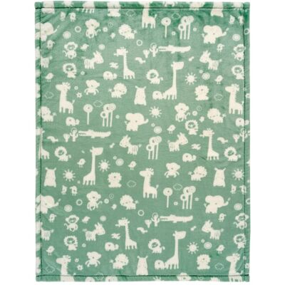 Alvi Babydecke Microfaser mit UV-Schutz 50+ 75x100 cm gruen Alvi Babydecke Microfaser mit UV-Schutz 50+ 75x100 cm gruen