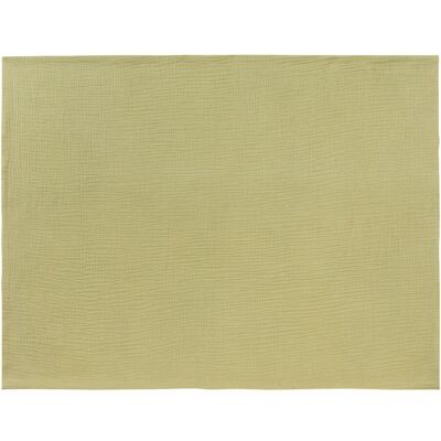 BORNINO HOME Wende-Kuscheldecke Musselin 75x100 cm gruen BORNINO HOME Wende-Kuscheldecke Musselin 75x100 cm gruen