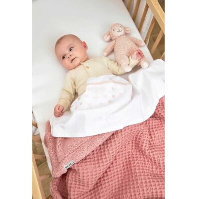 Meyco Offwhite Bettwäsche-Set 60x120 - Bettwäsche Meyco Offwhite Bettwäsche-Set 60x120 - Bettwäsche