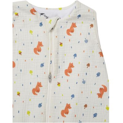 Sterntaler Ganzjahres-Sleepoverall Musselin 1.0 TOG weiss Sterntaler Ganzjahres-Sleepoverall Musselin 1.0 TOG weiss