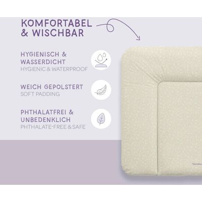 Träumeland Wickelauflage 75x85 cm beige Träumeland Wickelauflage 75x85 cm beige