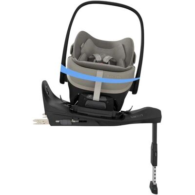 Maxi-Cosi Premium Babyschale Pebble Slide Pro inkl. Isofix-Basis Familyfix Slide Pro sapphire sand grau Maxi-Cosi Premium Babyschale Pebble Slide Pro inkl. Isofix-Basis Familyfix Slide Pro sapphire sand grau