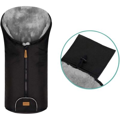fillikid Winterfußsack Lammfell Pamir Alpina schwarz fillikid Winterfußsack Lammfell Pamir Alpina schwarz