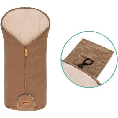 fillikid Winterfußsack Nevis Cord braun fillikid Winterfußsack Nevis Cord braun