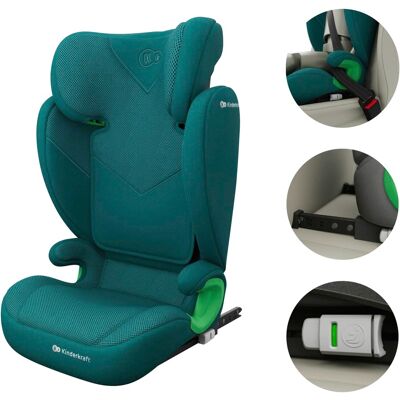Kinderkraft Kindersitz JUNIOR FIX 2 PLUS grün gruen Kinderkraft Kindersitz JUNIOR FIX 2 PLUS grün gruen