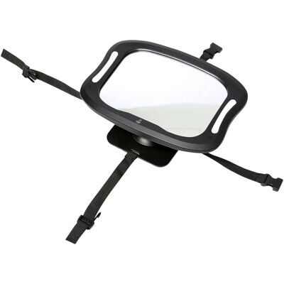 babycab Auto-Sicherheitsspiegel mit Licht schwarz babycab Auto-Sicherheitsspiegel mit Licht schwarz