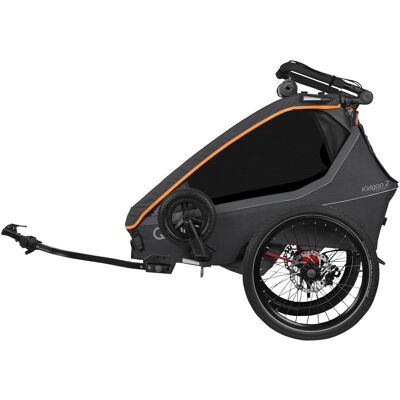 Qeridoo Fahrradanhänger Kidgoo 2 Sport FIDLOCK Edition mehrfarbig Qeridoo Fahrradanhänger Kidgoo 2 Sport FIDLOCK Edition mehrfarbig