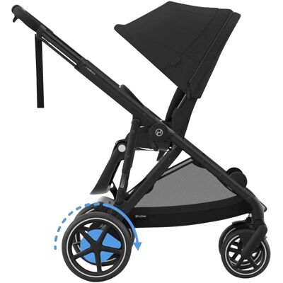 Cybex Zwillings- und Geschwisterwagen eGazelle S schwarz Cybex Zwillings- und Geschwisterwagen eGazelle S schwarz