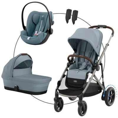 Cybex Kombikinderwagen eGazelle Trio-Set inkl. Babyschale Cloud G Cybex Kombikinderwagen eGazelle Trio-Set inkl. Babyschale Cloud G