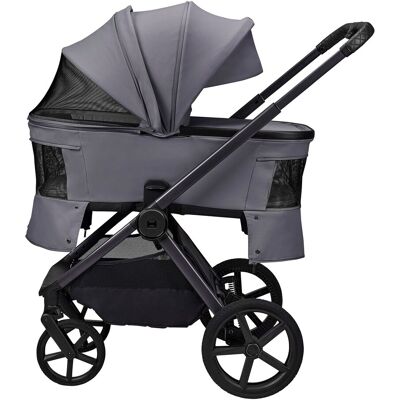 Moon Diamond Kombikinderwagen GIO FOLD graphite grau Moon Diamond Kombikinderwagen GIO FOLD graphite grau