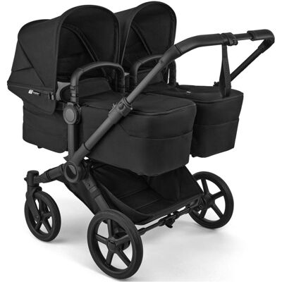 Bugaboo Zwillings- und Geschwisterwagen Twin schwarz Bugaboo Zwillings- und Geschwisterwagen Twin schwarz