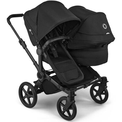 Bugaboo Geschwisterwagen Duo schwarz Bugaboo Geschwisterwagen Duo schwarz