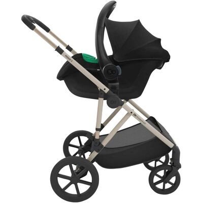 Kinderkraft Kombikinderwagen Trio-Set PRIME 3 3in1 inkl. Babyschale MINK PRO 2 beige Kinderkraft Kombikinderwagen Trio-Set PRIME 3 3in1 inkl. Babyschale MINK PRO 2 beige