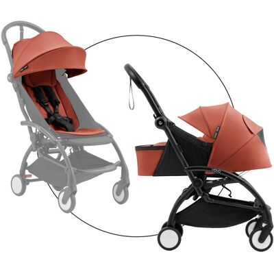 Stokke Kombikinderwagen mit Neugeborenenset rot Stokke Kombikinderwagen mit Neugeborenenset rot