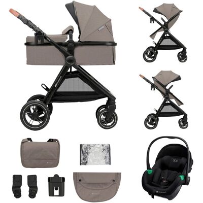 Kinderkraft Kombikinderwagen Trio-Set ESME PRO 3in1 inkl. Babyschale MINK PRO 2 sand beige beige Kinderkraft Kombikinderwagen Trio-Set ESME PRO 3in1 inkl. Babyschale MINK PRO 2 sand beige beige