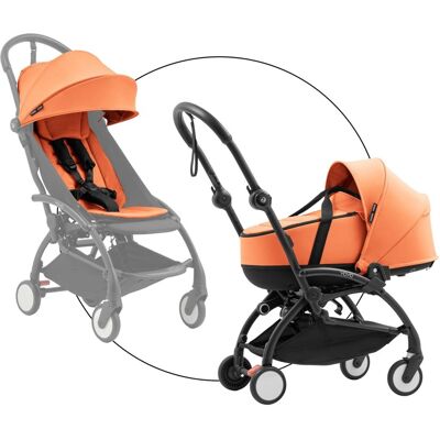 Stokke Kombikinderwagen mit Liegewanne orange Stokke Kombikinderwagen mit Liegewanne orange