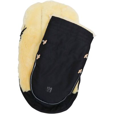 Kaiser Winterfußsack LOVE THE NATURE schwarz Kaiser Winterfußsack LOVE THE NATURE schwarz