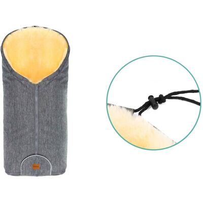 fillikid Winterfußsack Pamir grau fillikid Winterfußsack Pamir grau