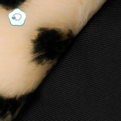 babycab Lammfelleinlage für Kinderwagen, Buggy schwarz babycab Lammfelleinlage für Kinderwagen, Buggy schwarz