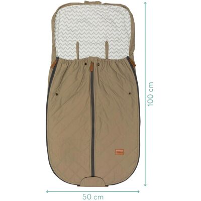 fillikid Sommerfußsack Light Big für Kinderwagen, Buggy beige fillikid Sommerfußsack Light Big für Kinderwagen, Buggy beige