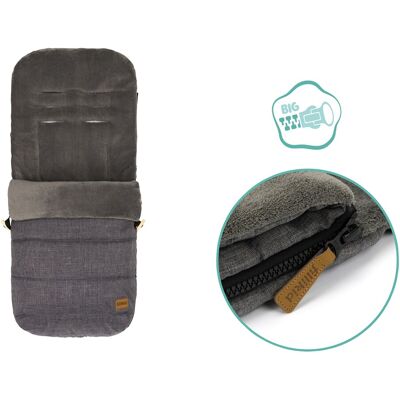 fillikid Winterfußsack Lanin grau fillikid Winterfußsack Lanin grau