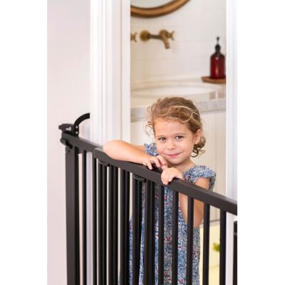 Geuther Türschutzgitter Plus 78,5-133 cm schwarz Geuther Türschutzgitter Plus 78,5-133 cm schwarz