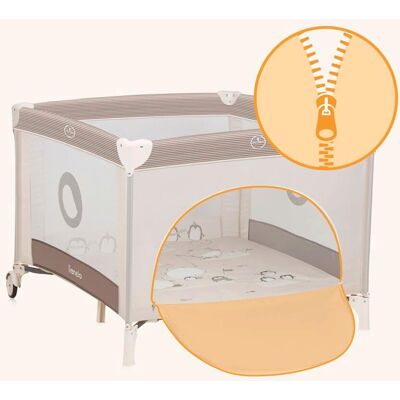Lionelo Laufgitter Bonnie beige Lionelo Laufgitter Bonnie beige