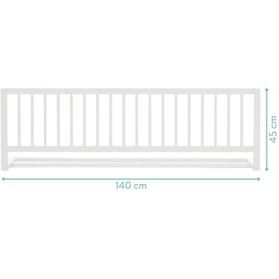 Fillikid Baby Bettschutzgitter Weiß 140/45 cm - Baby Schutzgitter Fillikid Baby Bettschutzgitter Weiß 140/45 cm - Baby Schutzgitter