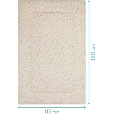 fillikid Laufgittereinlage Jersey 115x180 cm beige fillikid Laufgittereinlage Jersey 115x180 cm beige