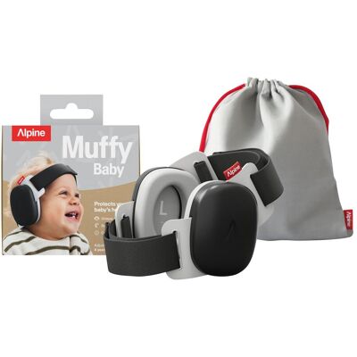 Alpine Muffy Baby Gehörschutz schwarz Alpine Muffy Baby Gehörschutz schwarz