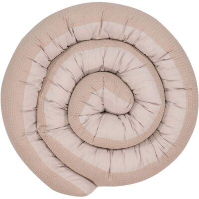 Ullenboom Nestchenschlange Waffelpiqué uni 300 cm beige Ullenboom Nestchenschlange Waffelpiqué uni 300 cm beige