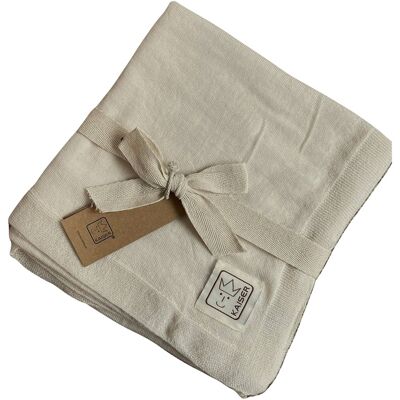Kaiser Babydecke Wool Plain aus Merino-Wolle 80x100 cm beige Kaiser Babydecke Wool Plain aus Merino-Wolle 80x100 cm beige