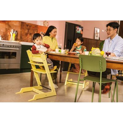 Stokke Treppenhochstuhl gelb Stokke Treppenhochstuhl gelb