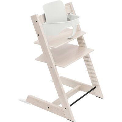Stokke Bundle Treppenhochstuhl inkl. Newbornset Deep Grey & Babyset weiss Stokke Bundle Treppenhochstuhl inkl. Newbornset Deep Grey & Babyset weiss